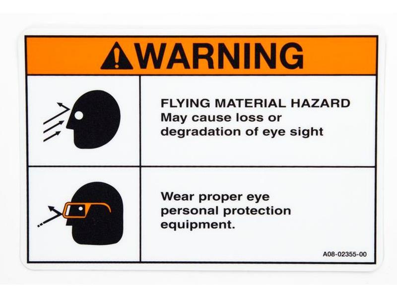 Custom Safety Labels | U.S. Nameplates Co.