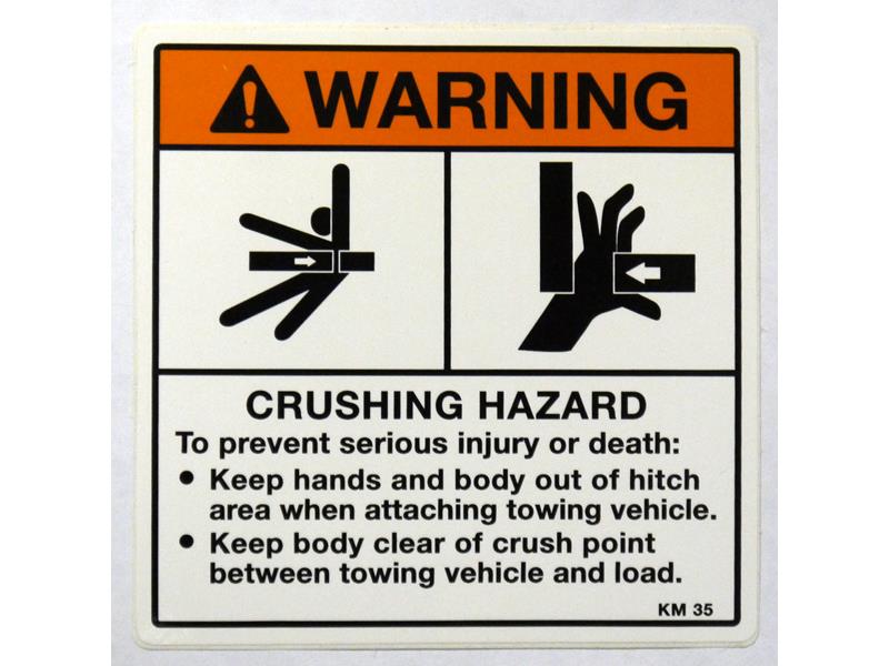 Custom Safety Labels & Stickers, Industrial Warning Signs